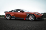 DRY CARBON BODY KIT for ASTON MARTIN DB 11 AM5 2016 - 2023
Set includes:
Front Lip
Hood / Bonnet
Fender Flares
Side Skirts
Rear Spoiler
Rear Diffuser
Material: Dry Carbon