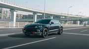 DRY CARBON BODY KIT for ASTON MARTIN DBX  Set includes:  Front Lip Side Fenders Hood Air Vents Side Air Vents Front Canards Side Skirts Rear Bumper Exhaust System Exhaust Tips