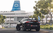 DRY CARBON BODY KIT for ASTON MARTIN DBX  Set includes:  Front Lip Side Fenders Hood Air Vents Side Air Vents Front Canards Side Skirts Rear Bumper Exhaust System Exhaust Tips