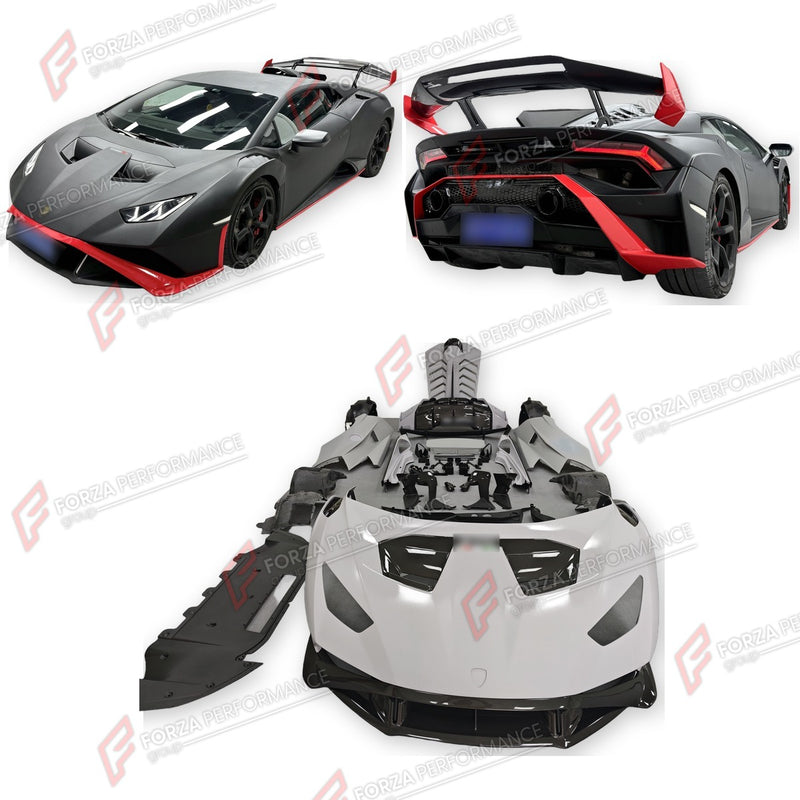 DRY CARBON BODY KIT for LAMBORGHINI HURACAN STO 2021 - 2024