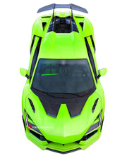 DRY CARBON BODY KIT for LAMBORGHINI REVUELTO 2023+
Set includes:
Front Lip
Side Skirts
Engine Cover
Rear Spoiler
Rear Diffuser
Material: Dry Carbon
NOTE: Professional installation is required.