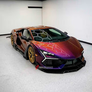 DRY CARBON BODY KIT for LAMBORGHINI REVUELTO 2023+
Set includes:
Front Lip
Side Skirts
Engine Cover
Rear Spoiler
Rear Diffuser
Material: Dry Carbon
