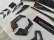CARBON BODY KIT for MCLAREN ARTURA
Set includes:
Front Lip
Front Bumper Canards
Side Skirts
Side Air Vent Covers
Rear GT Wing Spoiler
Material: Carbon Fiber
Note: Professional installation is required
CONTACT US FOR PRICING