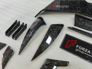 CARBON BODY KIT for MCLAREN ARTURA
Set includes:
Front Lip
Front Bumper Canards
Side Skirts
Side Air Vent Covers
Rear GT Wing Spoiler
Material: Carbon Fiber
Note: Professional installation is required
CONTACT US FOR PRICING