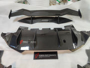 DRY CARBON BODY KIT for MCLAREN ARTURA
Set includes:
Front Lip
Side Skirts
Rear Diffuser
Rear Side Splitters
Rear GT Wing Spoiler
Material: Dry Carbon
Note: Professional installation is required