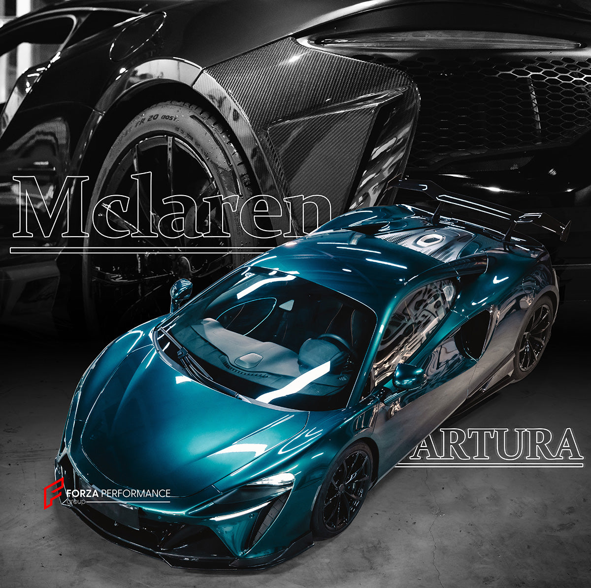 DRY CARBON BODY KIT for MCLAREN ARTURA
Set includes:
Front Lip
Side Skirts
Rear Diffuser
Rear Side Splitters
Rear GT Wing Spoiler
Material: Dry Carbon
Note: Professional installation is required