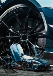 DRY CARBON BODY KIT for MCLAREN ARTURA  Set includes:  Front Lip Side Skirts Rear Diffuser Rear Side Splitters Rear GT Wing Spoiler