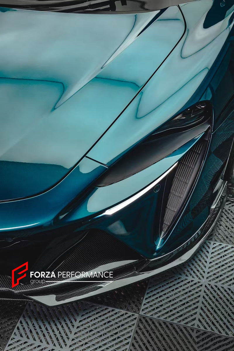 DRY CARBON BODY KIT for MCLAREN ARTURA  Set includes:  Front Lip Side Skirts Rear Diffuser Rear Side Splitters Rear GT Wing Spoiler