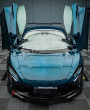 DRY CARBON BODY KIT for MCLAREN ARTURA
Set includes:
Front Lip
Side Skirts
Rear Diffuser
Rear Side Splitters
Rear GT Wing Spoiler
Material: Dry Carbon
Note: Professional installation is required