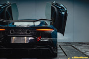 DRY CARBON BODY KIT for MCLAREN ARTURA
Set includes:
Front Lip
Side Skirts
Rear Diffuser
Rear Side Splitters
Rear GT Wing Spoiler
Material: Dry Carbon
Note: Professional installation is required