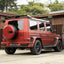 DRY CARBON BODY KIT for MERCEDES-BENZ G-CLASS W464 W465 2018+ FORZA PERFORMANCE custom fit B800 Style
Set includes:
Front Lip
Front Bumper
Front Bumper Canards
Front Bumper Air Vent Covers
Front Grille Mesh Cover Trims
Hood Bonnet
Roof Light Bar
Fender Flares
Fenders
Side Mirror Covers
Roof Spoiler
Rear Bumper
Rear Bumper Fins
Rear Diffuser
Spare Wheel Tire Cover
Material: Dry Carbon, Plastic
NOTE: Professional installation is required.