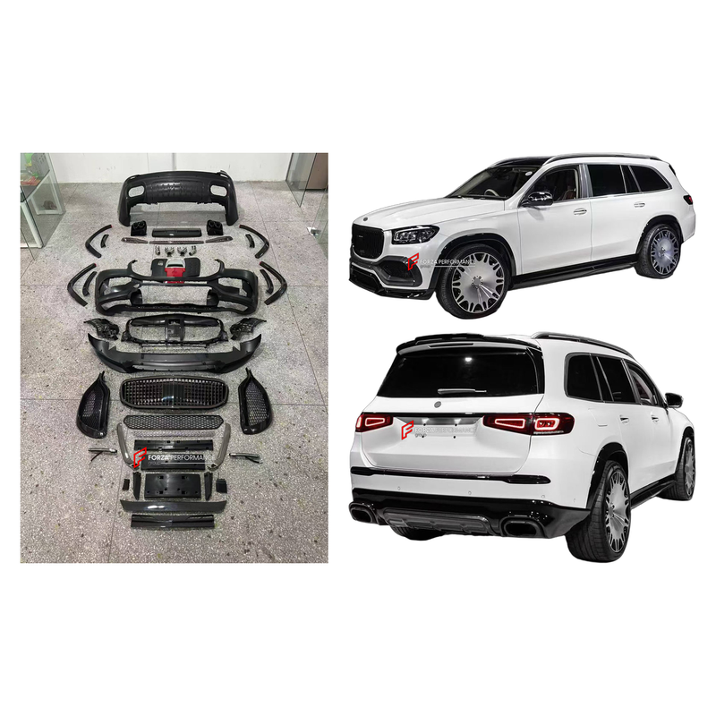 DRY CARBON BODY KIT for MERCEDES-BENZ GLS-CLASS X167 2019 - 2023