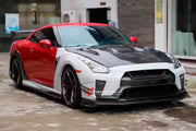 DRY CARBON BODY KIT for NISSAN GT-R R35 FACELIFT 2016 - 2023
Set includes:
Front Bumper Assembly
Front Fog Lights
Canards
Hood Bonnet
Fender Flares
Side Skirts
Spoiler
Rear Bumper Assembly
Material: Carbon
Note: Professional installation is required.