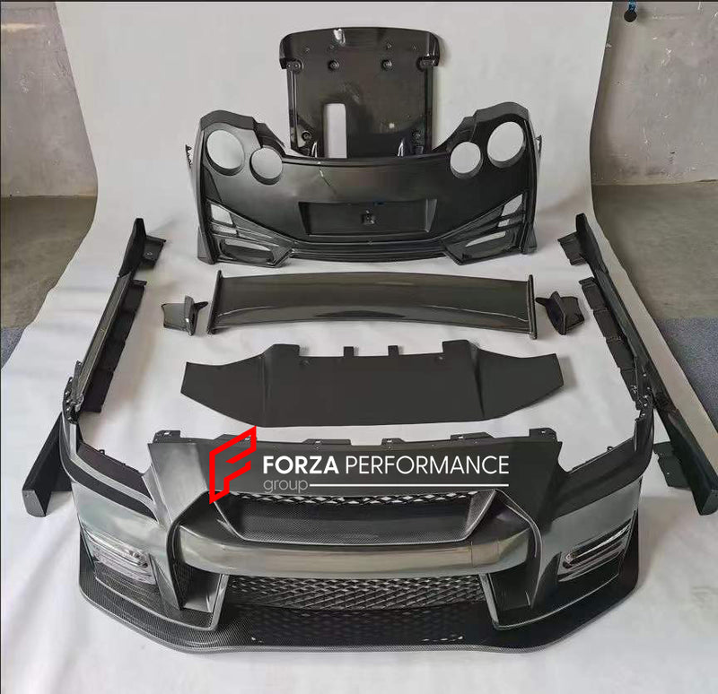 DRY CARBON BODY KIT for NISSAN GT-R R35 2007 - 2020