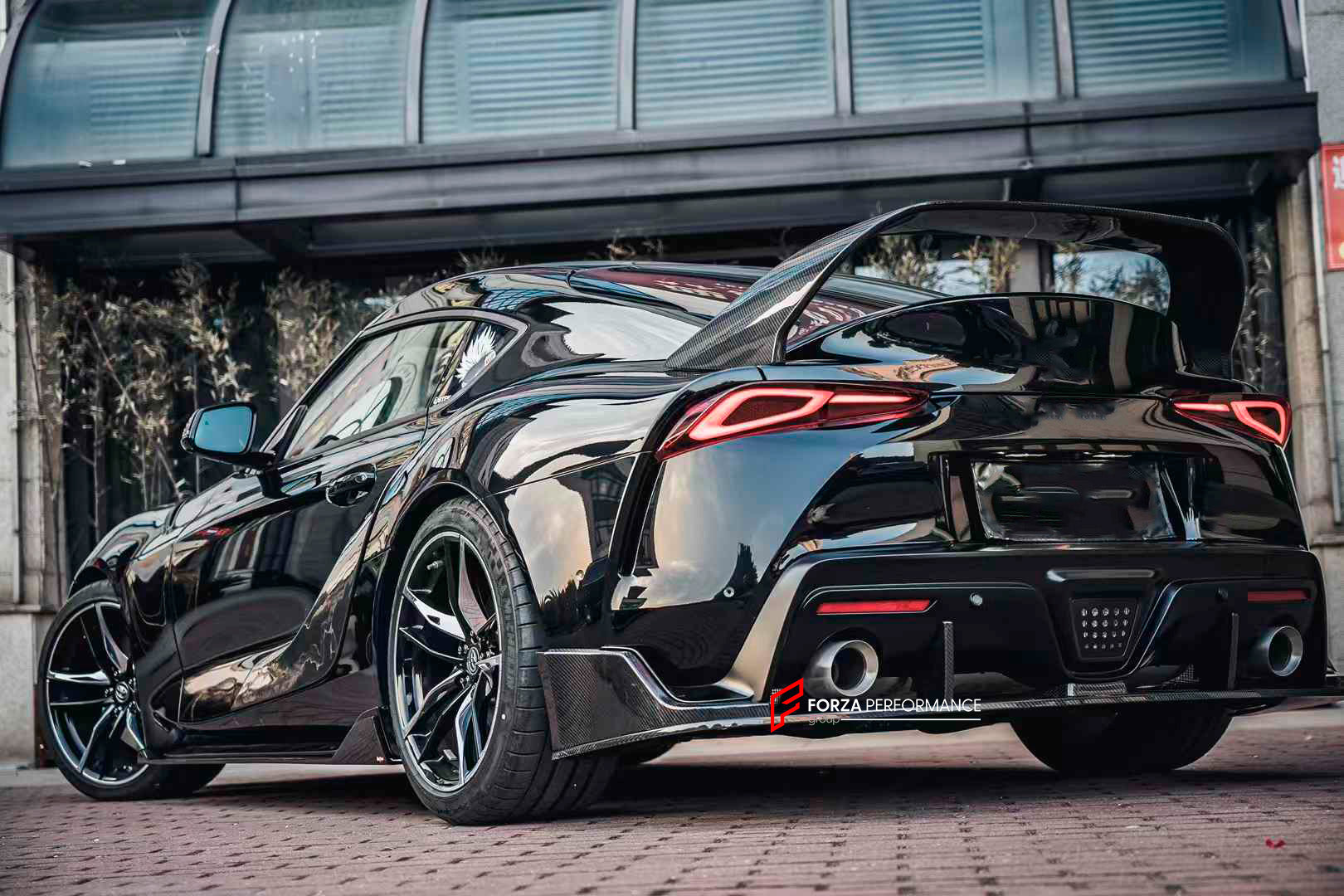 DRY CARBON BODY KIT for TOYOTA SUPRA A90 2019+
Set includes:
Front Lip
Hood Vents
Rear Bumper
Rearview Mirrors
Side Door Panels
Side Skirts
Rear Wing
Material: Dry Carbon
Note: Professional installation is required.
Contact us for pricing.
Payment ►
Visa
Mastercard
PayPal with a credit card (add 4.4% at checkout)
Payoneer
Cryptocurrency
Shipment ►
By express DHL/UPS/TNT/FedEx
To the local international airport
Special line by air
Special line by the sea
To Europe and the UK by train
Please let us k