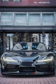 DRY CARBON BODY KIT for TOYOTA SUPRA A90 2019+
Set includes:
Front Lip
Hood Vents
Rear Bumper
Rearview Mirrors
Side Door Panels
Side Skirts
Rear Wing
Material: Dry Carbon
Note: Professional installation is required.
Contact us for pricing.
Payment ►
Visa
Mastercard
PayPal with a credit card (add 4.4% at checkout)
Payoneer
Cryptocurrency
Shipment ►
By express DHL/UPS/TNT/FedEx
To the local international airport
Special line by air
Special line by the sea
To Europe and the UK by train
Please let us k