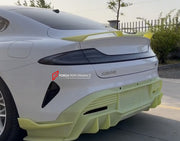 DRY CARBON BODY KIT for XIAOMI SU7  Set includes:  Front Lip Hood Side Skirts Rear Spoiler Rear Diffuser