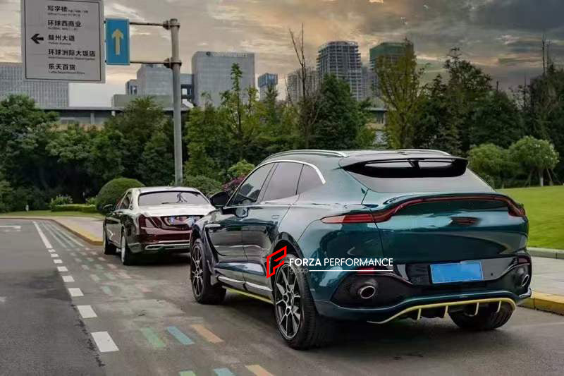 DRY CARBON BODY KIT V2 for ASTON MARTIN DBX  Set includes:  Side Skirts Rear Diffuser Front Bumper with Grille