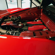 DRY CARBON CENTER ENGINE COVER LOCK PLATE for FERRARI 488 GTB SPIDER 2015 - 2020
Set includes:
Center Engine Cover
Material: Carbon Fiber
NOTE: Professional installation is required