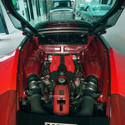 DRY CARBON CENTER ENGINE COVER LOCK PLATE for FERRARI 488 GTB SPIDER 2015 - 2020
Set includes:
Center Engine Cover
Material: Carbon Fiber
NOTE: Professional installation is required