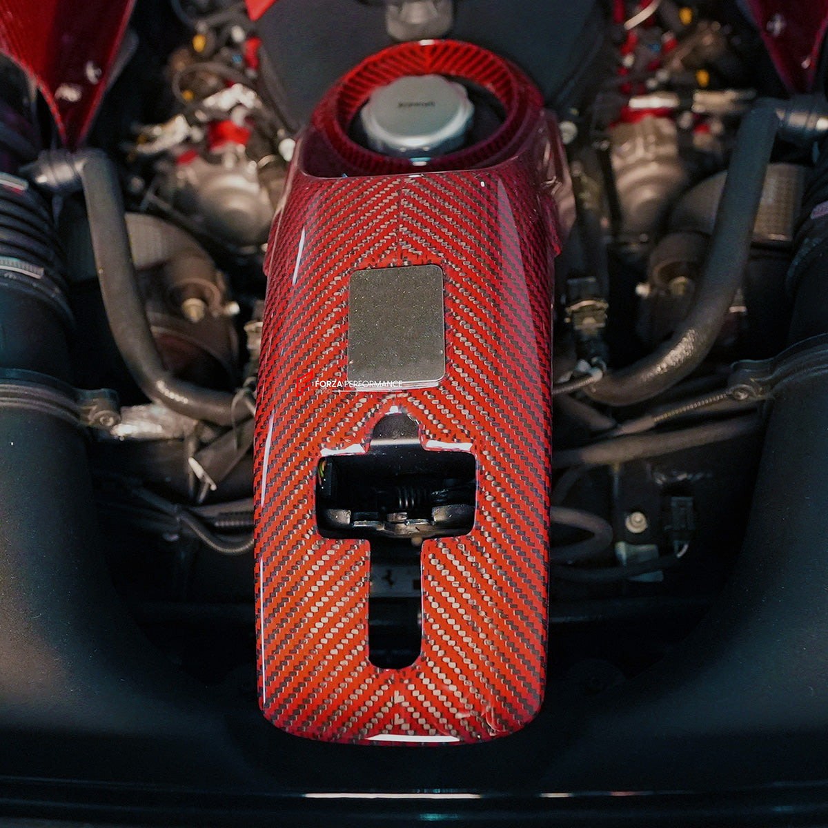 DRY CARBON CENTER ENGINE COVER LOCK PLATE for FERRARI 488 GTB SPIDER 2015 - 2020
Set includes:
Center Engine Cover
Material: Carbon Fiber
NOTE: Professional installation is required