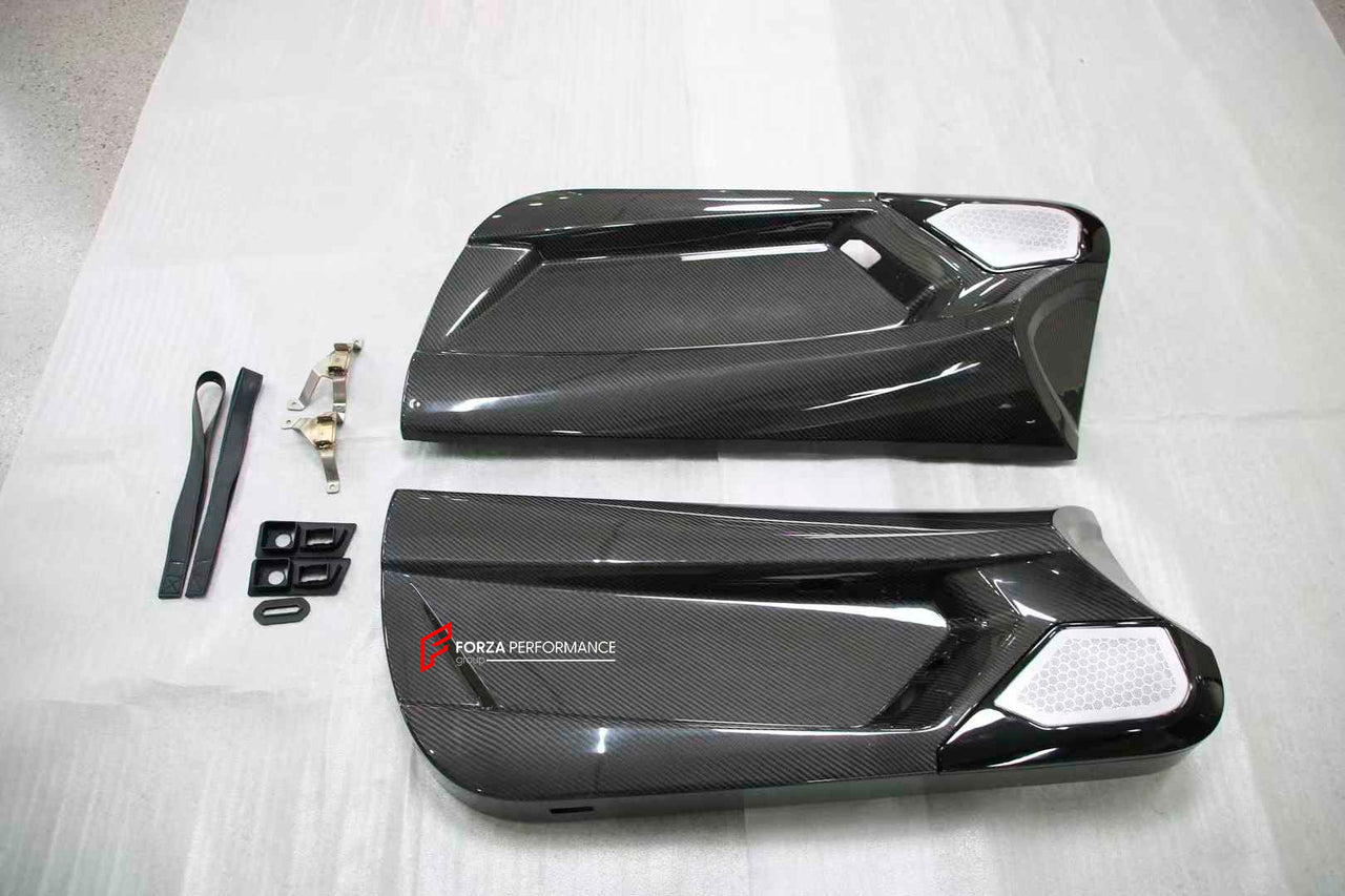 DRY CARBON DOOR PANEL for LAMBORGHINI AVENTADOR LP700 LP700-4 ROADSTER LP720 LP740 LP750 LP770 SVJ S ROADSTER | SVJ STYLE
Set includes:
Door Panel
Door Handles
Material: Dry Carbon