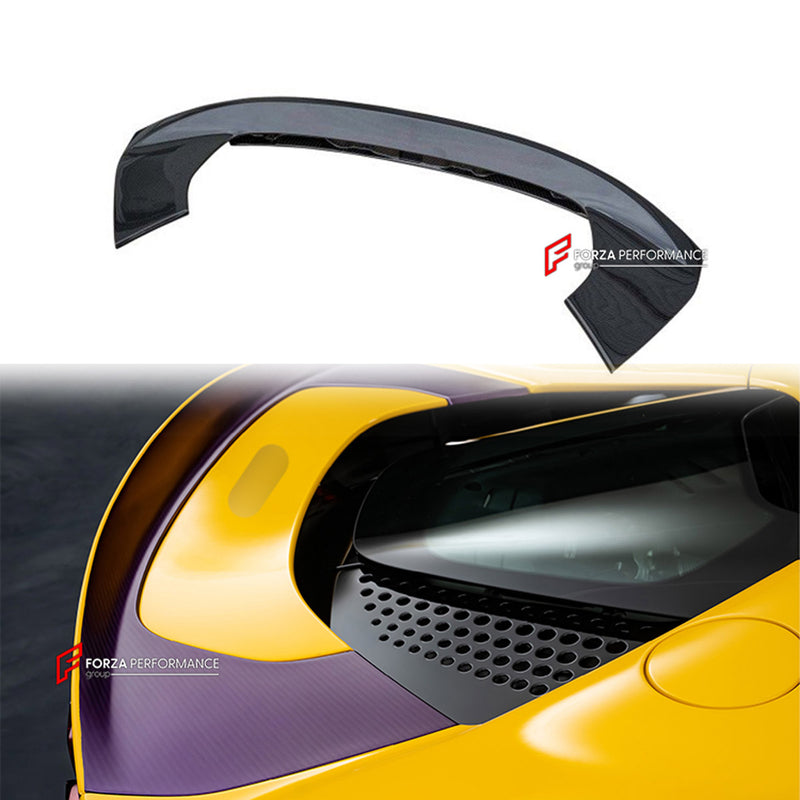 DRY CARBON DUCKTAIL SPOILER for FERRARI SF90 STRADALE SPIDER 2019+