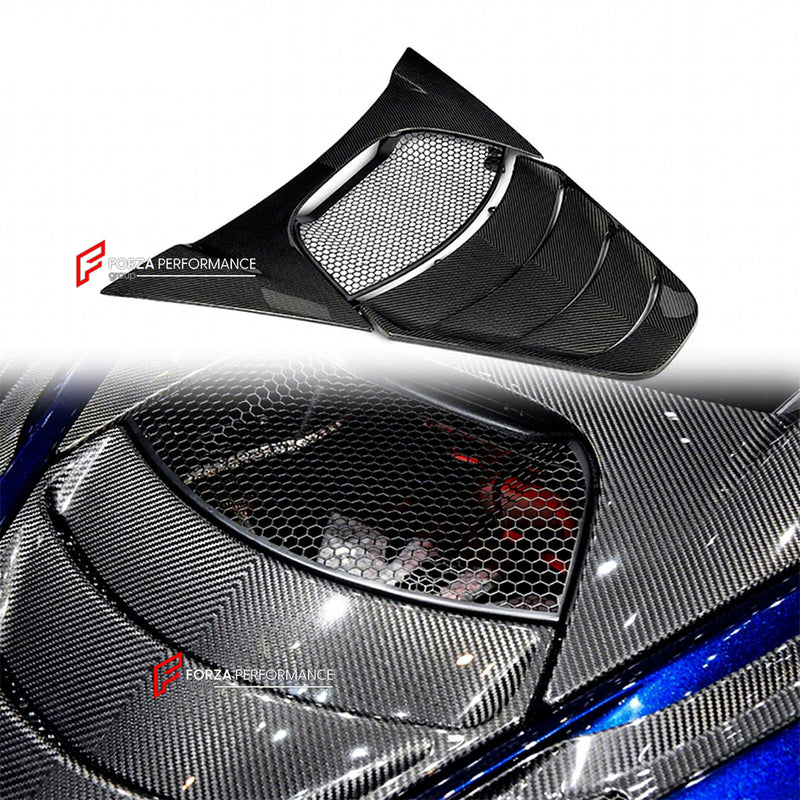 DRY CARBON ENGINE COVER for MCLAREN 720S 2017 - 2023