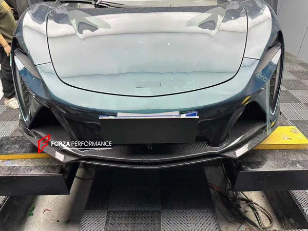 DRY CARBON BODY KIT for MCLAREN ARTURA
Set includes:
Front Lip
Side Skirts
Rear Diffuser
Rear Side Splitters
Rear GT Wing Spoiler
Material: Dry Carbon
Note: Professional installation is required