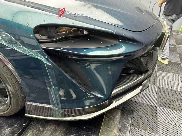 DRY CARBON BODY KIT for MCLAREN ARTURA
Set includes:
Front Lip
Side Skirts
Rear Diffuser
Rear Side Splitters
Rear GT Wing Spoiler
Material: Dry Carbon
Note: Professional installation is required