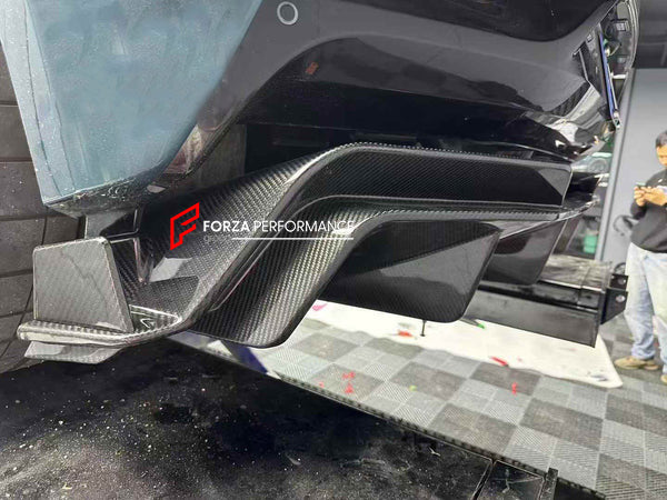 DRY CARBON BODY KIT for MCLAREN ARTURA
Set includes:
Front Lip
Side Skirts
Rear Diffuser
Rear Side Splitters
Rear GT Wing Spoiler
Material: Dry Carbon
Note: Professional installation is required