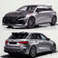DRY CARBON FIBER BODY KIT for AUDI RS3 8Y FACELIFT 2025+
Set includes:
Front Canards
Front Lip
Hood Bonnet
Rear Canards
Rear Diffuser
Roof Spoiler
Side Mirror Covers
Side Skirts
Material: Dry Carbon
NOTE: Professional installation is required.