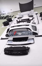 DRY CARBON FIBER BODY KIT for LAND ROVER RANGE ROVER SPORT L461 2022+
Set includes:
Front Bumper
Hood/Bonnet
Front Grille
Side Skirts
Rear Bumper
Rear Diffuser
Exhaust Tips
Material: Dry Carbon Fiber
NOTE: Professional installation is required
Set of wheels for optional cost
Contact us for pricing
Payment ►
Visa
Mastercard
PayPal with a credit card (add 4.4% at checkout)
Payoneer
Cryptocurrency
Shipment ►
By express DHL/UPS/TNT/FedEx
To the local international airport
Special line by air
Special li