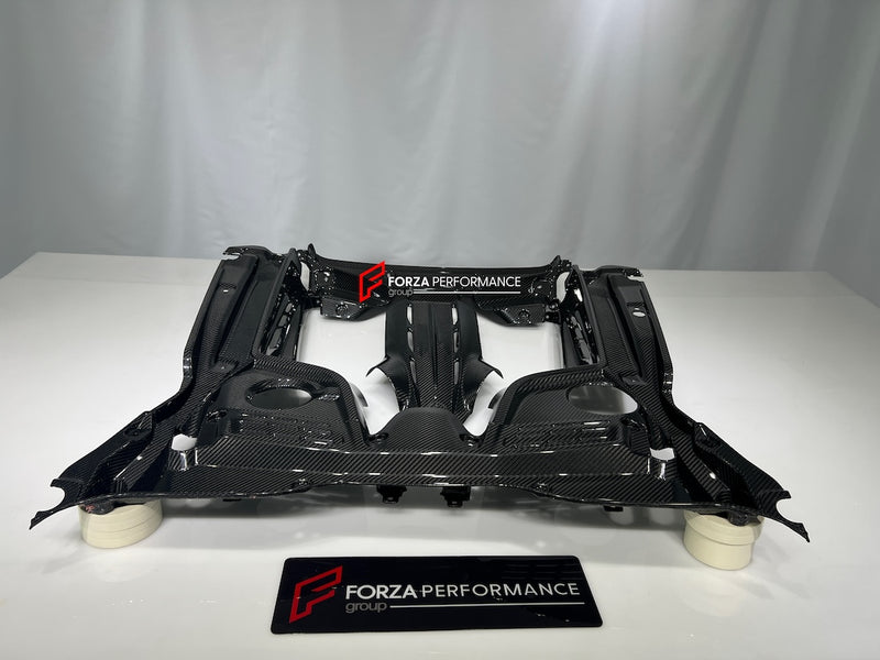 DRY CARBON ENGINE COVER for MASERATI MC20 2020 - 2023