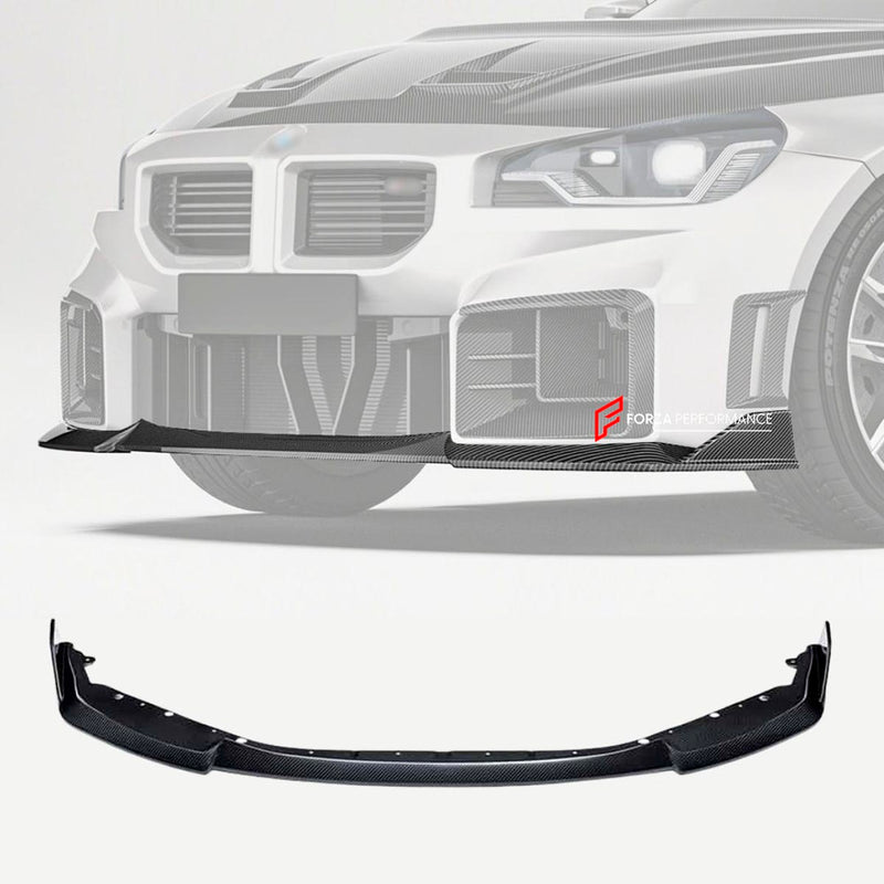 DRY CARBON FIBER FRONT LIP for BMW M2 G87 2023+