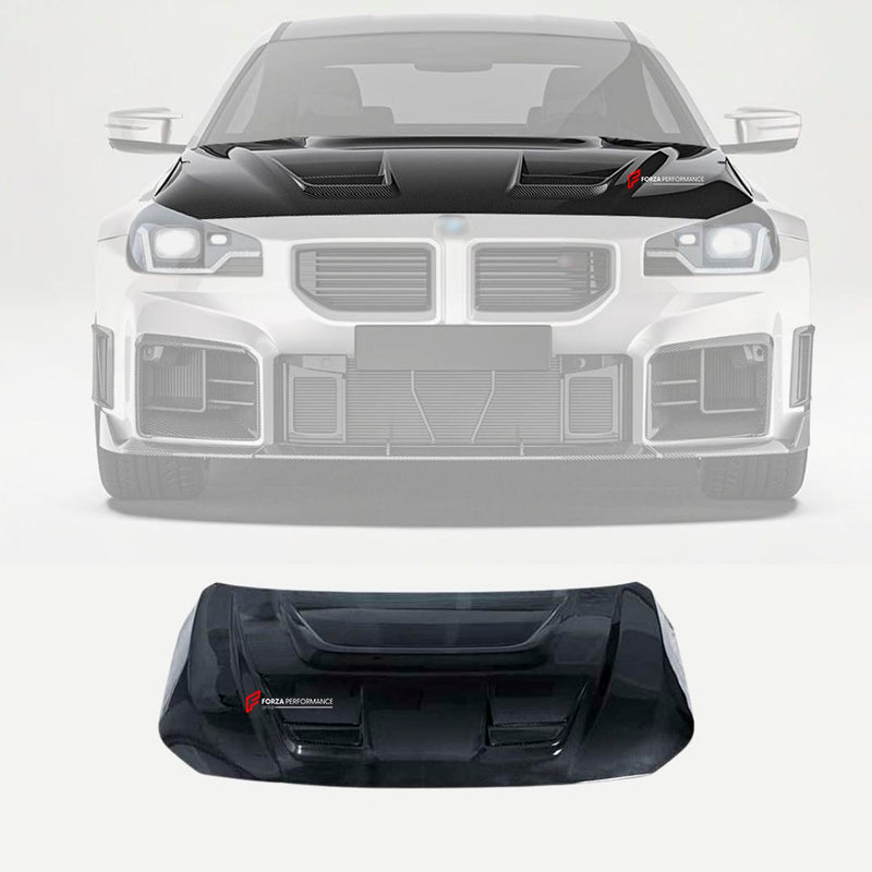 DRY CARBON FIBER HOOD BONNET for BMW M2 G87 2023+