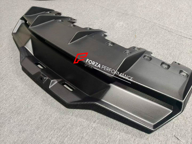 DRY CARBON FIBER REAR DIFFUSER for LAMBORGHINI HURACAN LP 640-2 STO 2014 - 2019