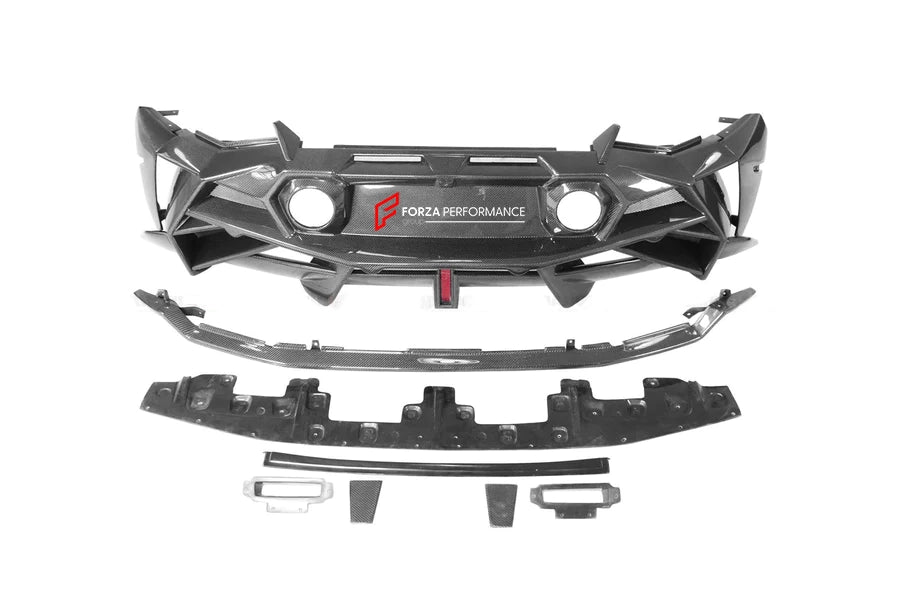 AUTHENTIC DARWIN PRO DRY CARBON FIBER WIDE BODY KIT for LAMBORGHINI HURACAN LP610 LP580 EVO 2015 - 2022  Set includes:  Front Bumper Side Fenders Fender Flares Fender Add-ons Side Skirts Rear Bumper