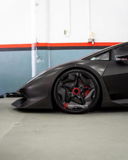 DRY CARBON FORGED WHEELS OF LAMBORGHINI SESTO ELEMENTO V2