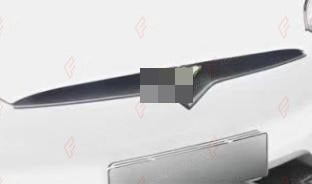 DRY CARBON FRONT GRILLE COVER for TESLA MODEL S 2016 - 2020