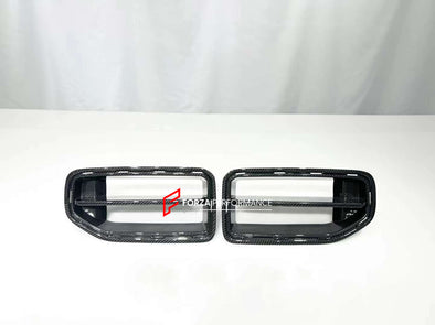 DRY CARBON FRONT GRILLE for BMW M2 G87 2023  Set includes:  Front Grille