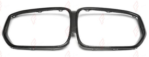 DRY CARBON FRONT GRILLE TRIM for BMW X5M F95 LCI 2023+