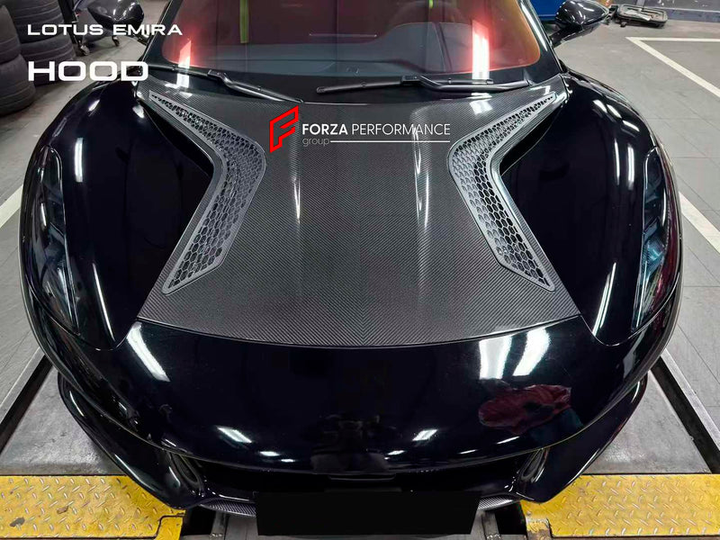 DRY CARBON HOOD BONNET for LOTUS EMIRA 2022+