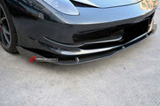 DRY CARBON FRONT LIP for FERRARI 458 2009 - 2015
Set includes:
Front Lip
Material: Carbon Fiber
NOTE: Professional installation is required.