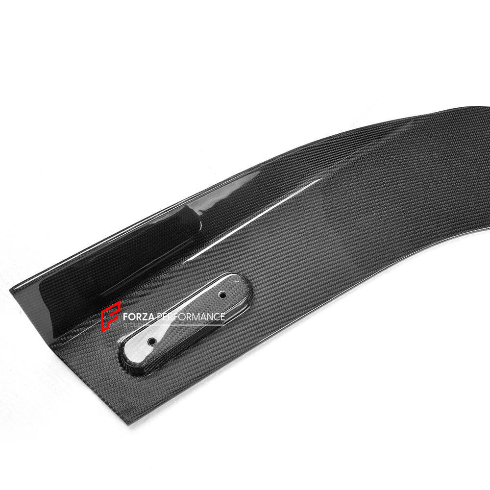 DRY CARBON FRONT LIP for FERRARI 458 2009 - 2015
Set includes:
Front Lip
Material: Carbon Fiber
NOTE: Professional installation is required.