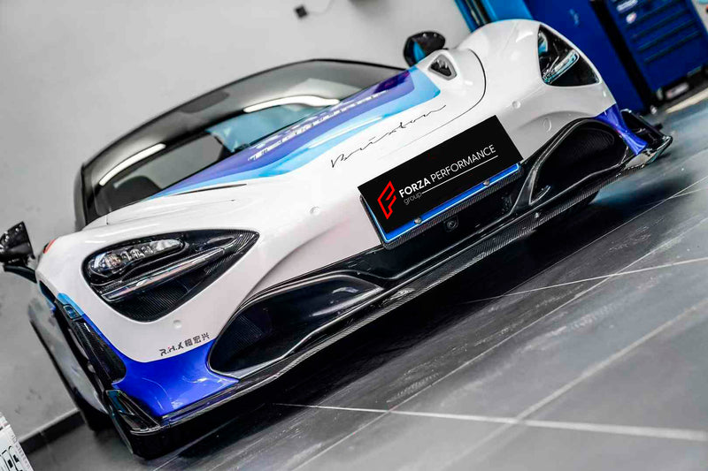 DRY CARBON FRONT LIP for MCLAREN 720S 2017 - 2023