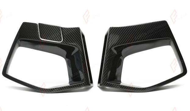 DRY CARBON FRONT MIDDLE DUCTS for BMW X3M F97 X4M F98 LCI 2021 - 2024