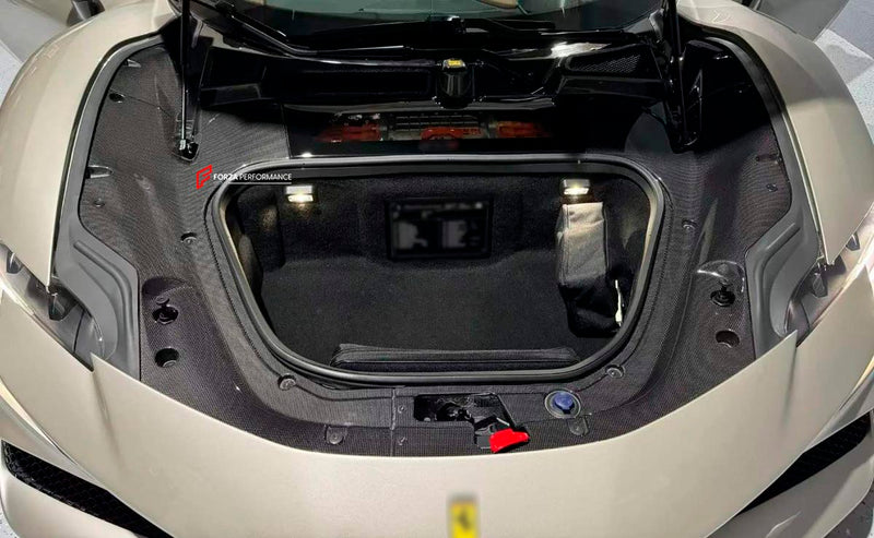 DRY CARBON FRONT STORAGE BOX for FERRARI SF90