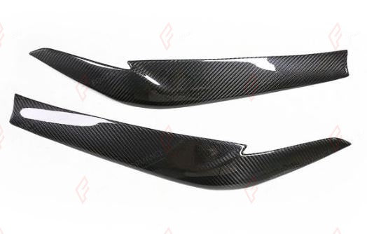 DRY CARBON HEADLIGHT EYELIDS for BMW 5 SERIES G30 2017 - 2023