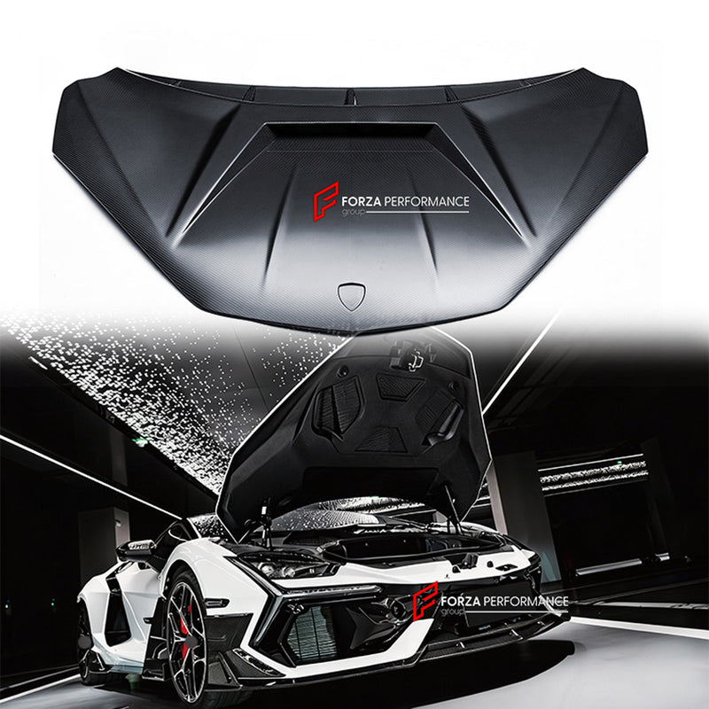DRY CARBON HOOD BONNET for LAMBORGHINI REVUELTO 2023+